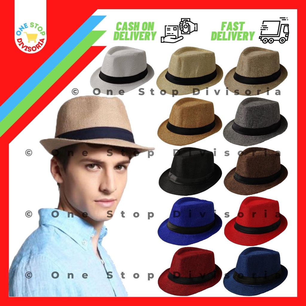 [Adults] Groomsmen Bruno Mars Europe Style Wedding Fedora Fabric Hat ...