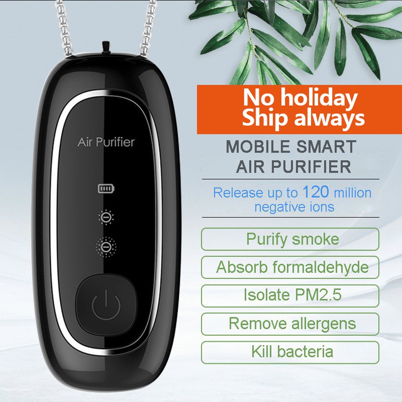 Necklace air shop purifier price