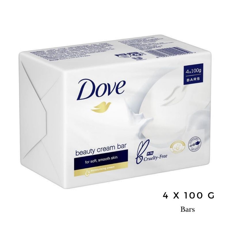 Dove Original Beauty Cream Bar 4x100g | Shopee Philippines