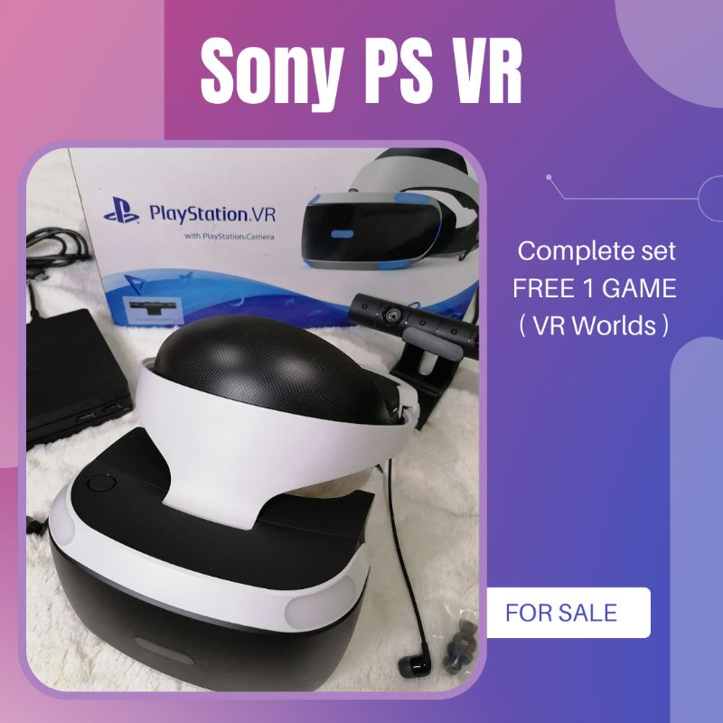 SONY Playstation VR ( Complete Set ) | Shopee Philippines