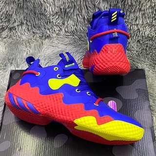 Red yellow and blue shoes clearance