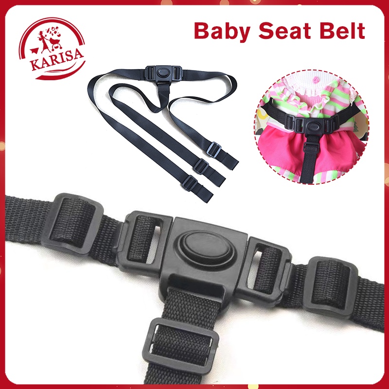 3 Point Baby Seat Belt High Chair Safety Belt For Pushchair And Child
