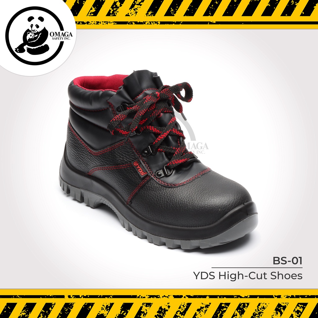 OMAGA BRAND SAFETY YDS HC SHOES BS-01 with OSHC CERTIFICATE | Shopee ...