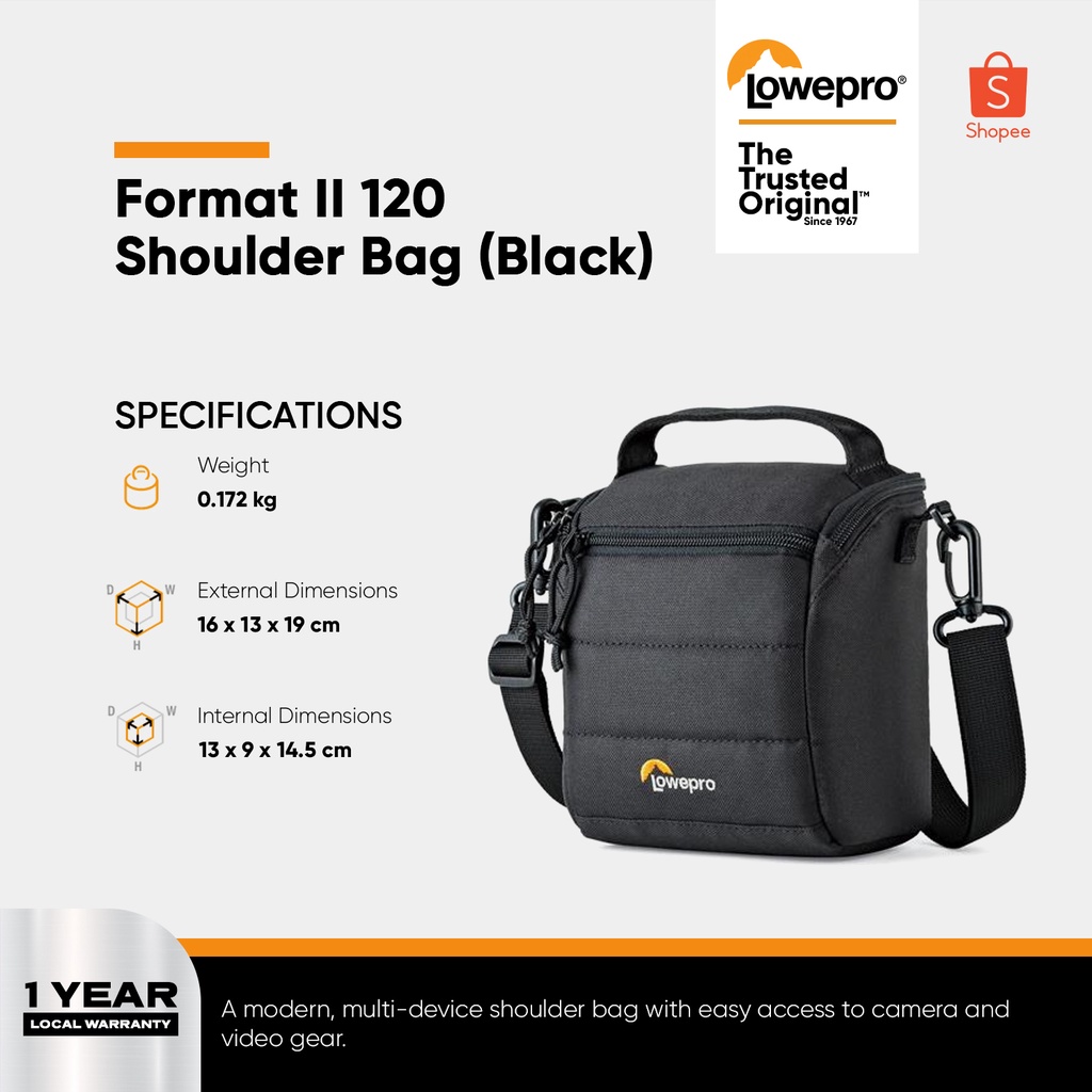 Camera store bag shopee