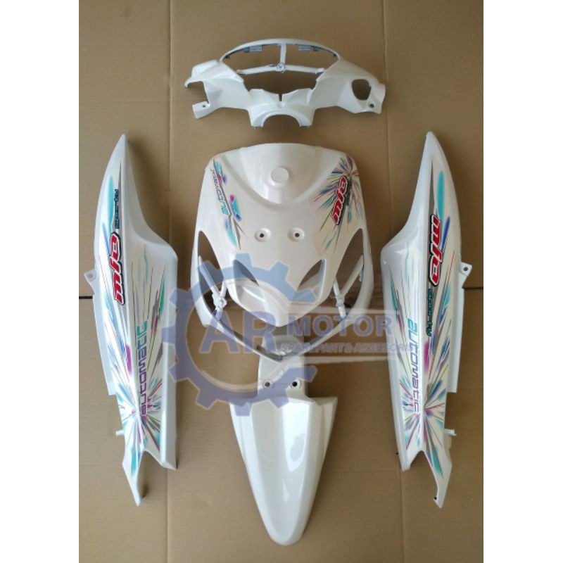 PUTIH Full BODY Smooth MIO SMILE White PLUS Stickers / Aufia Spare ...