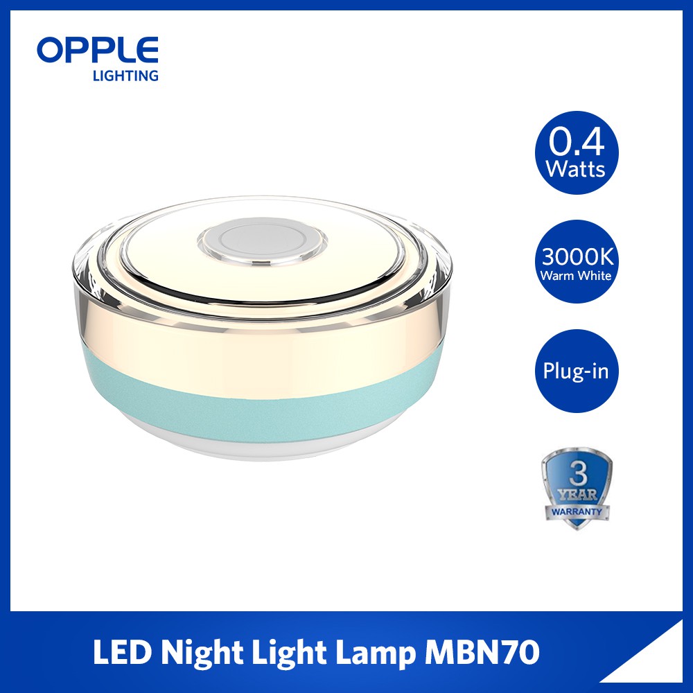 Opple Lighting LED Light Plug-in Type Warm White MBN70-D0.2 | Shopee ...