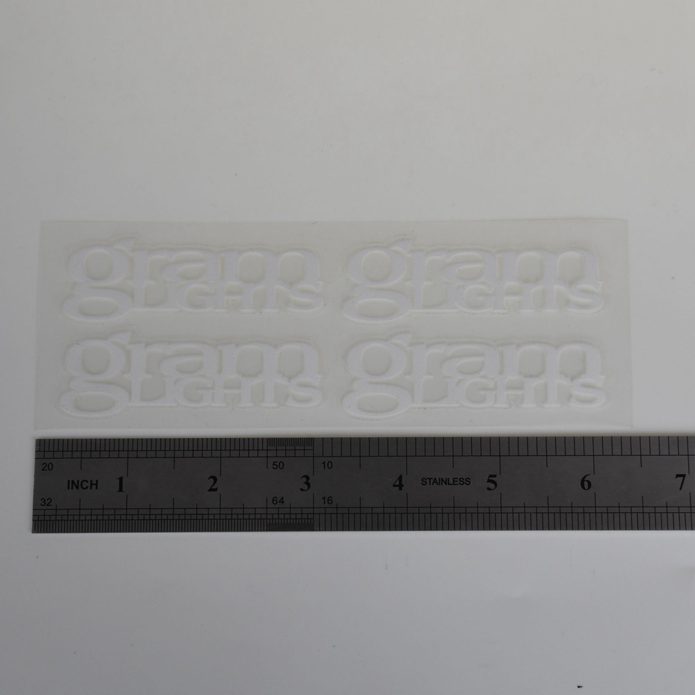 Car Racing Rim Stickers RAYS GRAM LIGHTS PVC Decals Sticker Tire Wheel ...