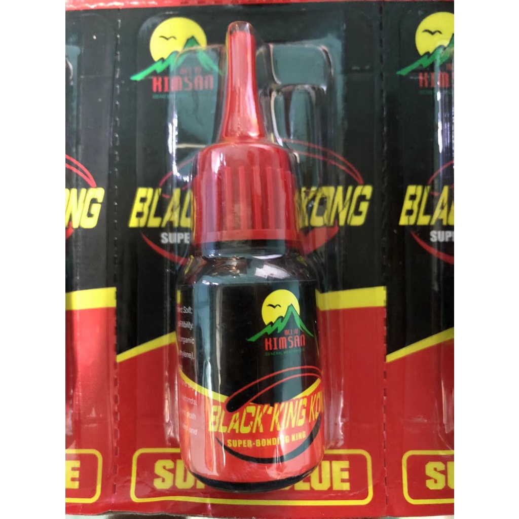 Multi purpose Super Adhesive Glue Kimsanmeini Black King Kong Super Bonding  King Waterproof Glue