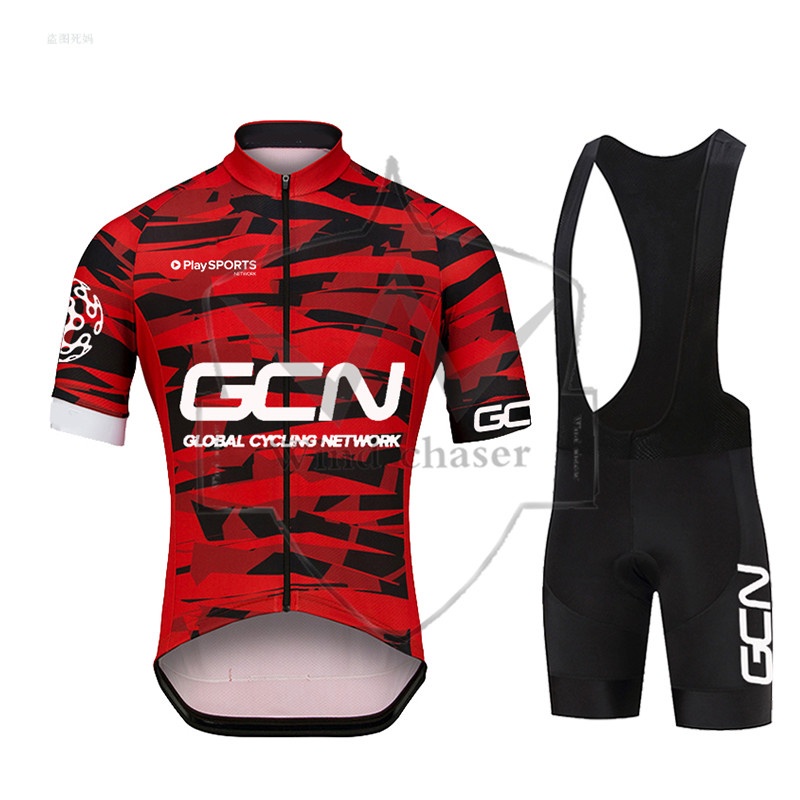 2022 GCN Ciclismo Bicycle Uniforme Maillot Quick Dry 20D Maillot