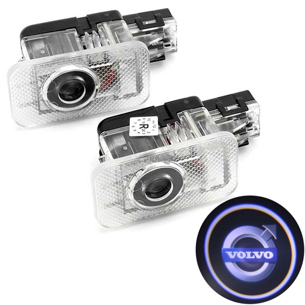 2Pcs Car Led Door Step Courtesy Light For Volvo Rdesign XC60 XC90 V60 ...