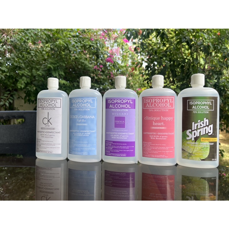 500ml 70 isopropyl alcohol perfume scent fda approved Shopee Philippines