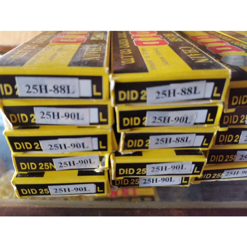 【Ready Stock】♀DID Timing Chain 25Hx90L XRM110, CB125 RS110 Dash110