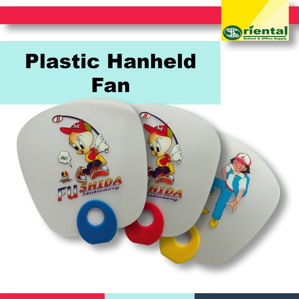 Hand Held Plastic Fan - Cute Cartoon Character Fans for Gifts - Colored ...