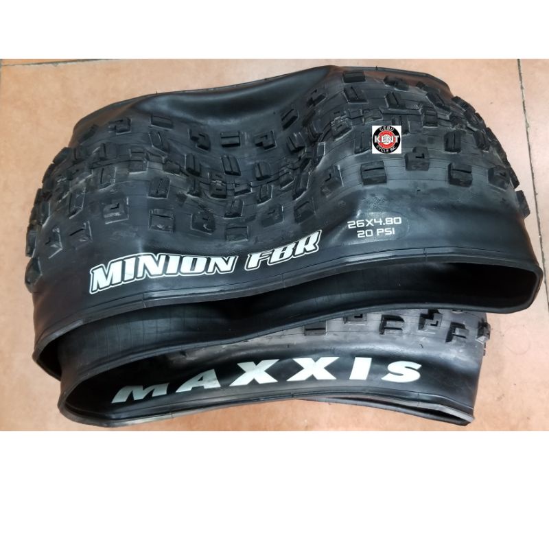 Maxxis Minion FBR FBF 26 x 4.80 Folding Fat bike Tire 26x4.80 each Shopee Philippines