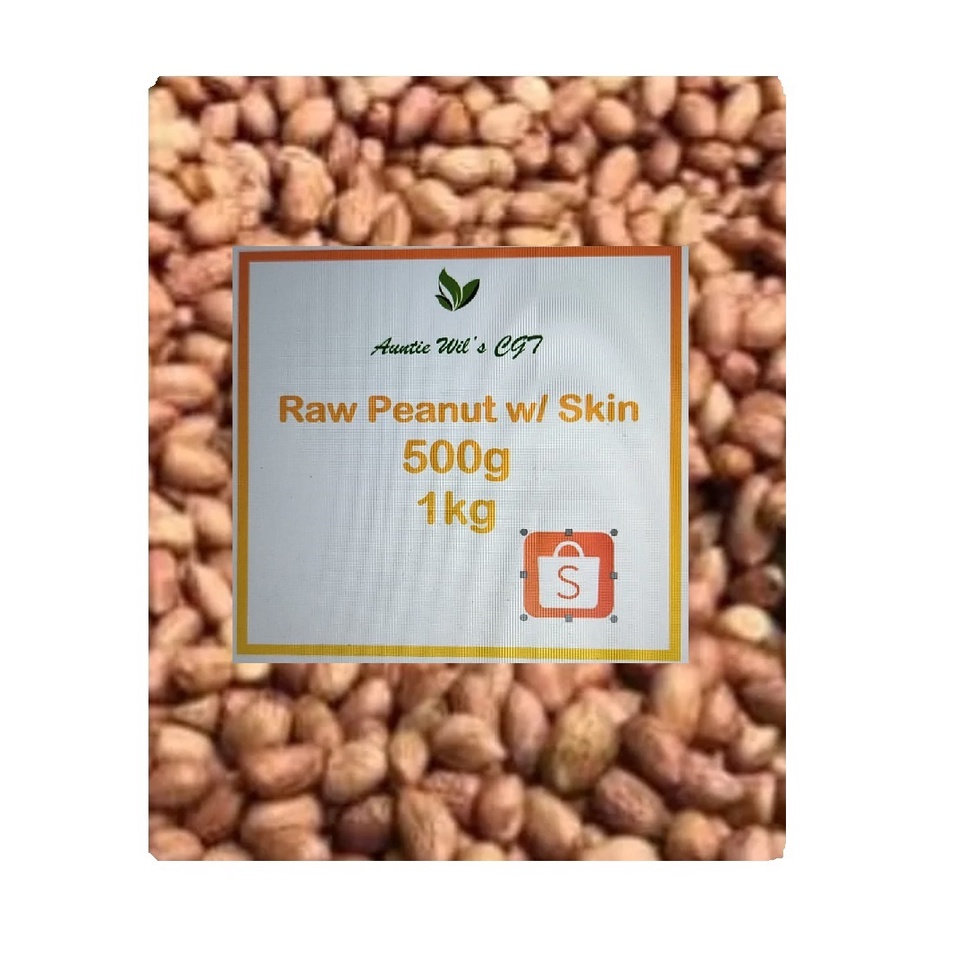 Raw Peanut with Skin / Hilaw na Mani na May Balat | Shopee Philippines