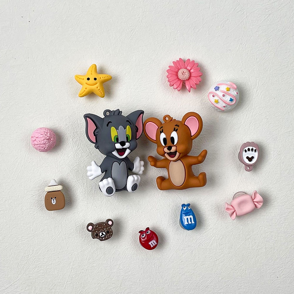 Tom and Jerry Jibbitz Crocs Pins Cartoon image Amulet Shoe Charms