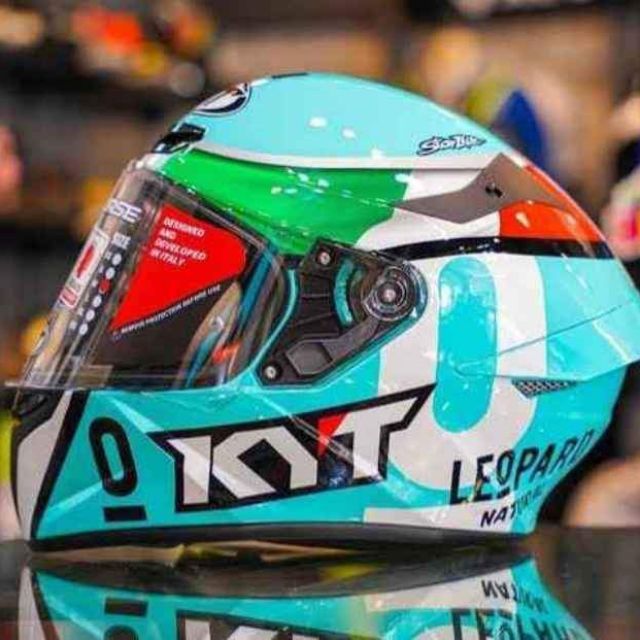 Kyt helmet hot sale leopard price