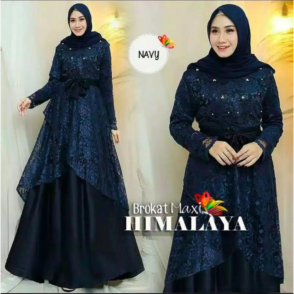 Brocade Robe/MUSLIM FASHION/ Himalayan Brocade Robe | Shopee Philippines