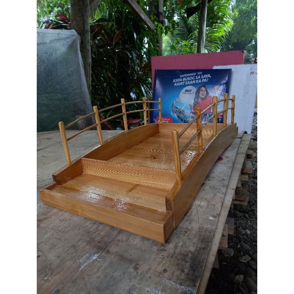30×60 WOODEN SUSHI BRIDGE [Pre-Order] | Shopee Philippines