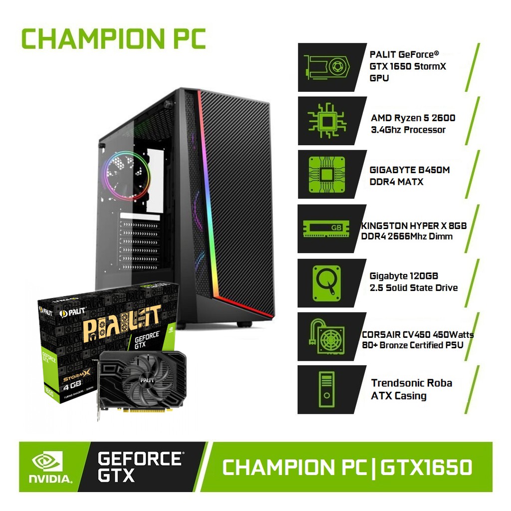 Palit geforce gtx 1650 stormx d6 4gb discount gddr6