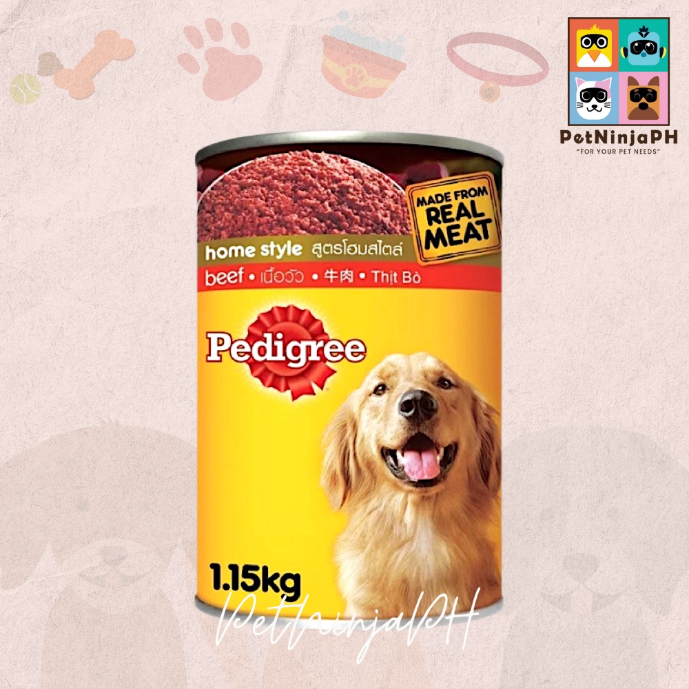 Pedigree Can Dog Food 700g and 1.15kg | Shopee Philippines