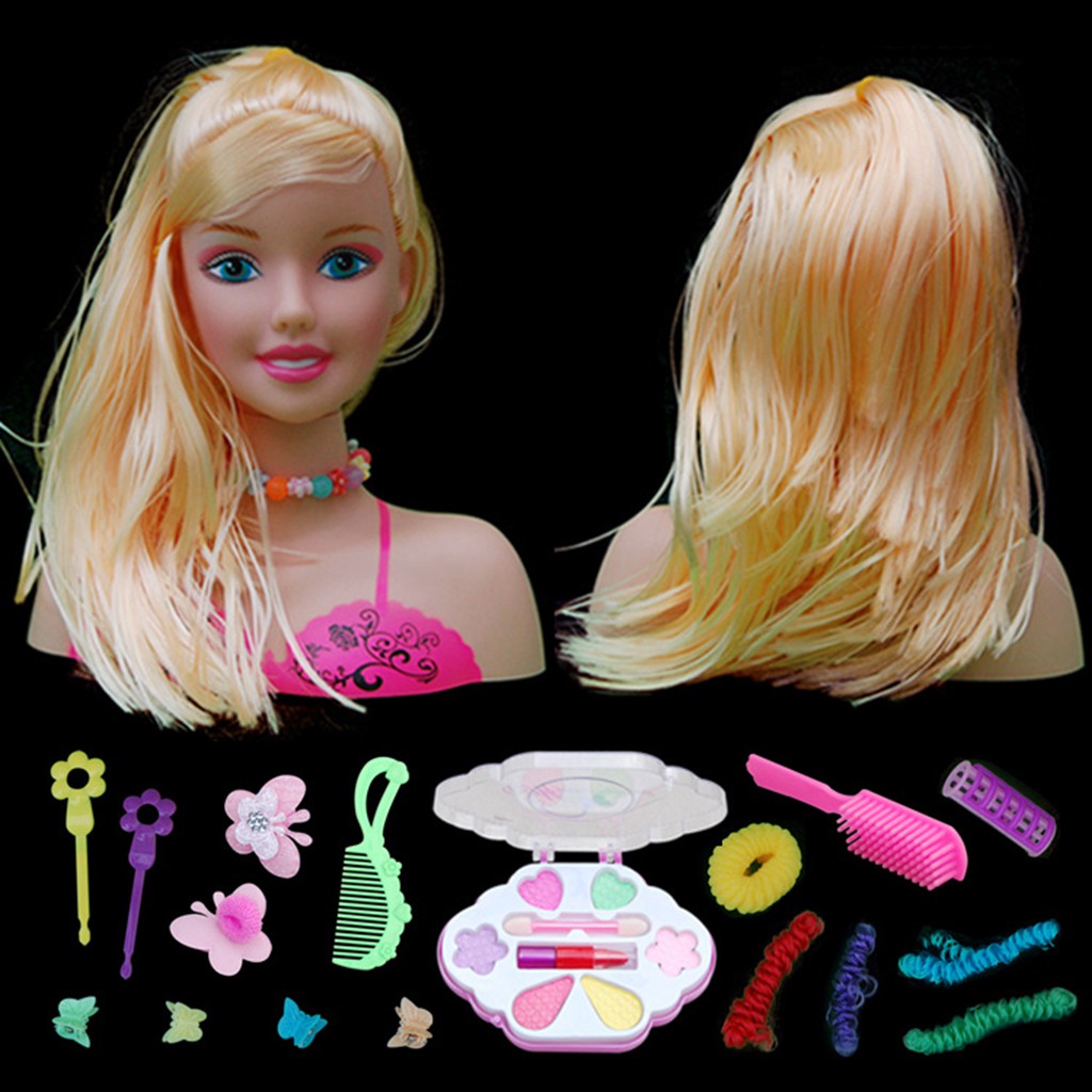 Kids Doll Head for Hair Styling and Make up Pretend Styling Set for Girls Age 3 5 Girl To