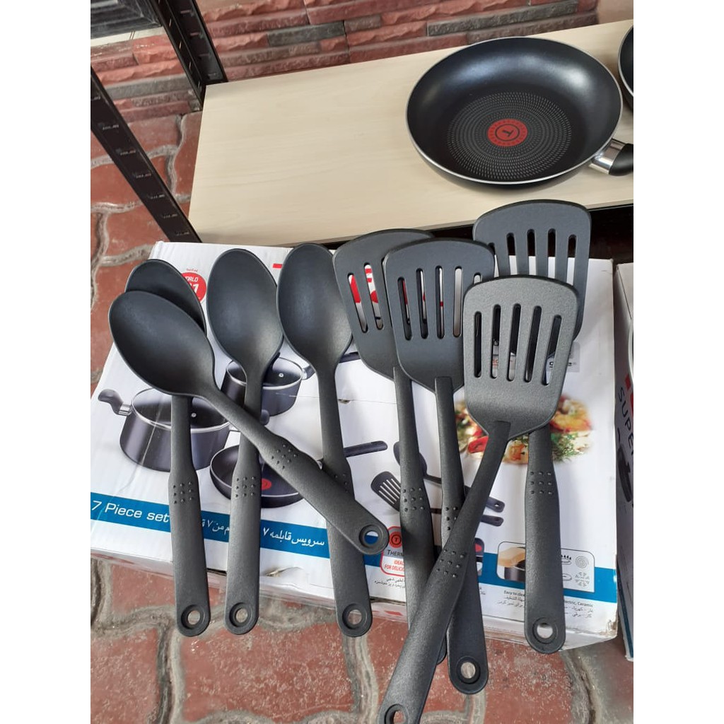 TEFAL/PYREX Cooking utensil (laddle/spoon/spatula/skimmer) Shopee