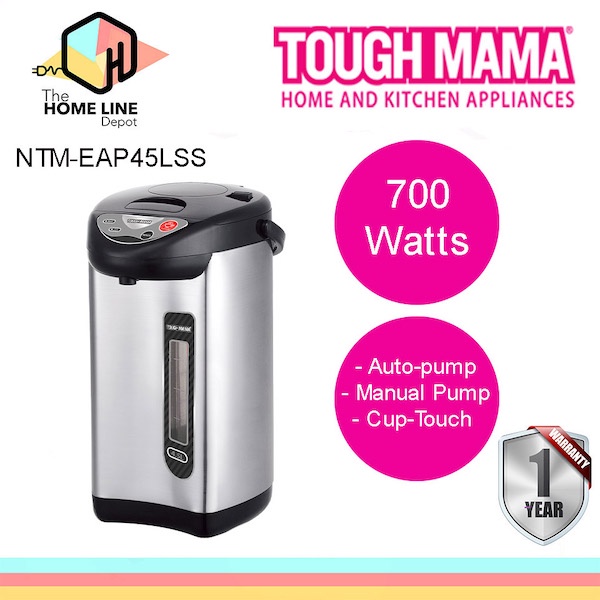 4.5L Stainless Steel Electric Airpot - Tough Mama Appliances