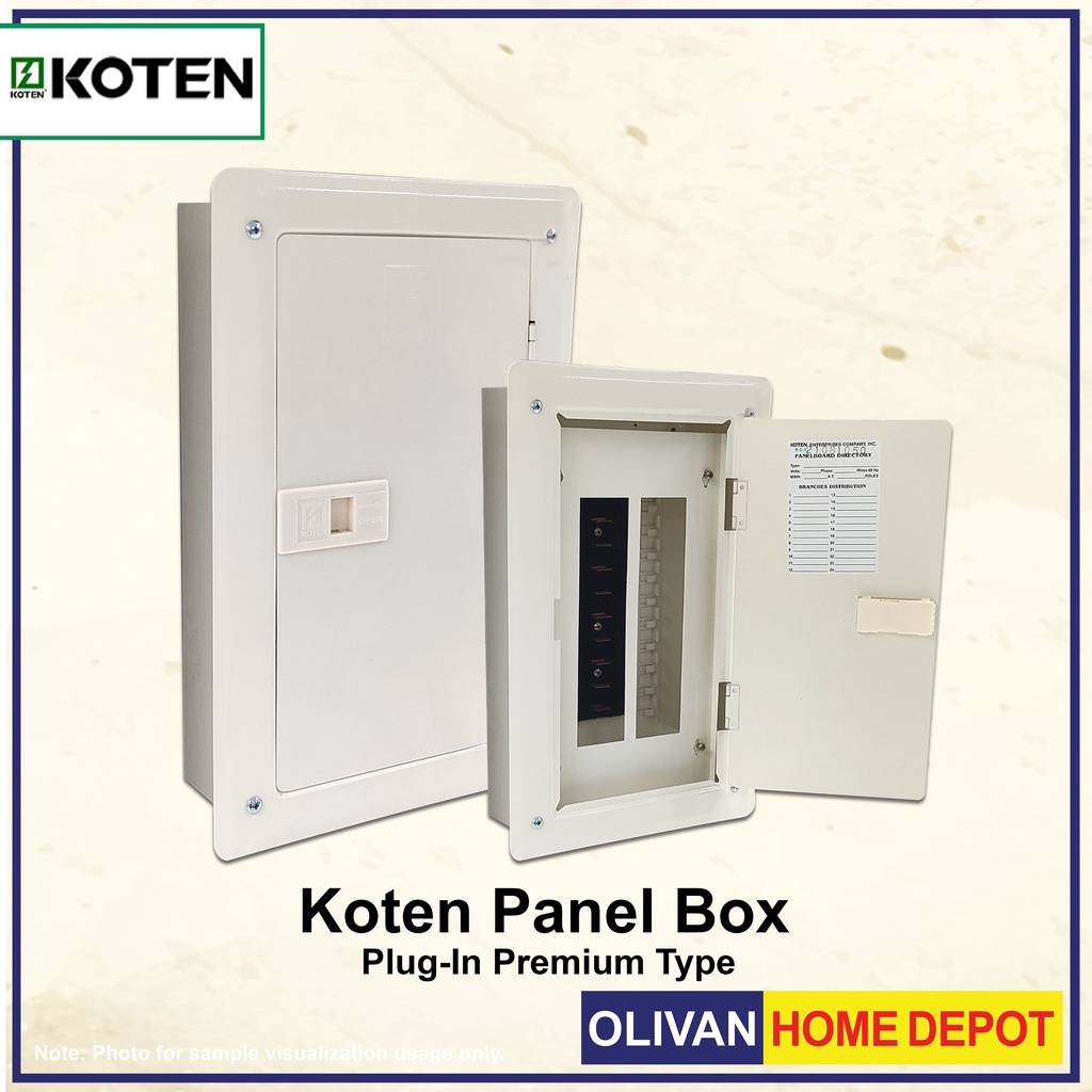 KOTEN Panel Board / Panel Box Plugin 5x58 Branch, 6x610 Branch, 7x7