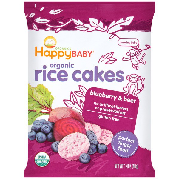 Happy baby best sale rice cakes