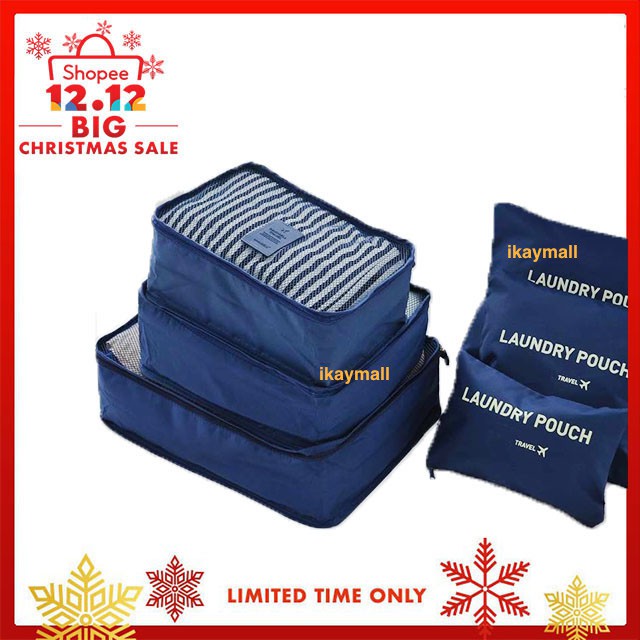 6 in 1 secret pouch travel organizer set Shopee Philippines