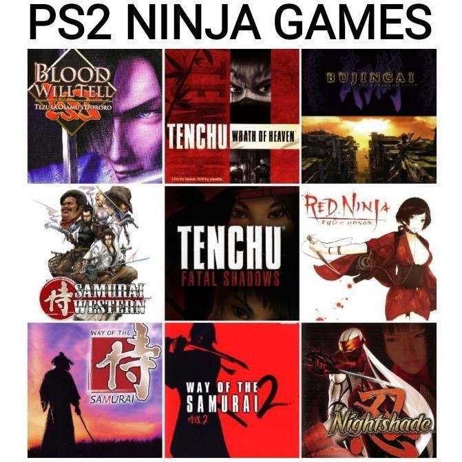 Playstation 2 ninja clearance games