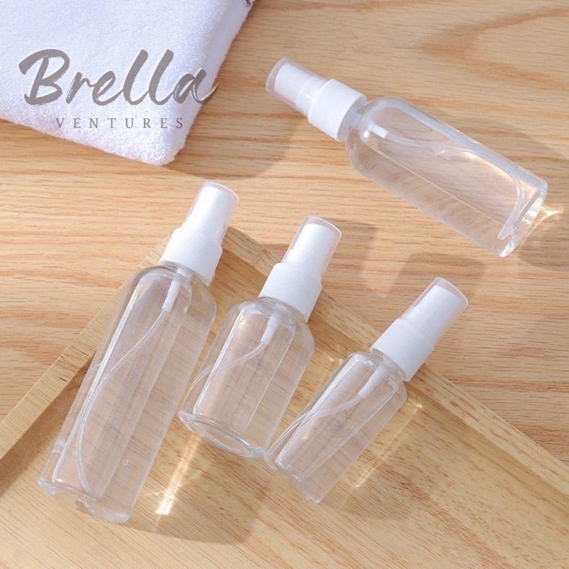 clear plastic spray bottle 50ml 100ml | Shopee Philippines