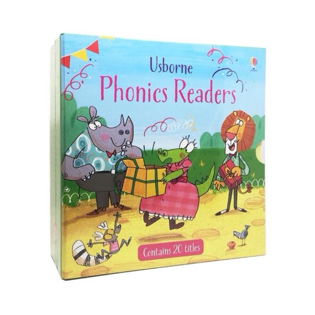 Usborne Phonics readers box set 20 books | Shopee Philippines