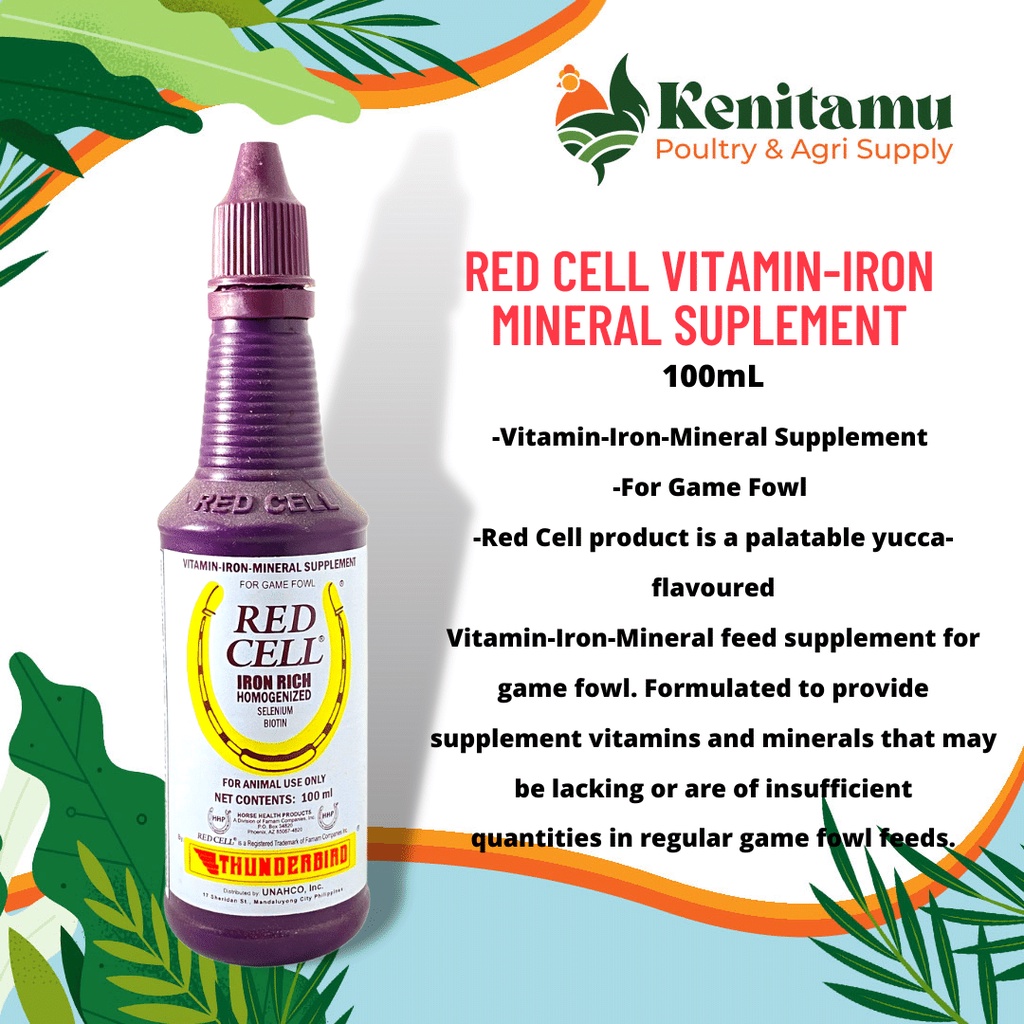 RED CELL VITAMIN-IRON-MINERAL SUPPLEMENT 100mL | Shopee Philippines - Autoimmune Disorder Effective Iron Red Blood Cell Supplement