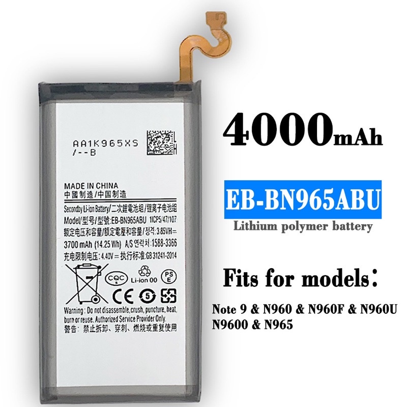 Original Battery For Samsung Galaxy Note9 Note 9/N9600 SAMSUNG ( EB ...