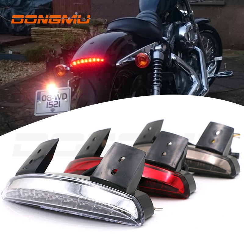 Bike Motorcycle Lights Rear Fender Edge Red LED Brake Tail light ...