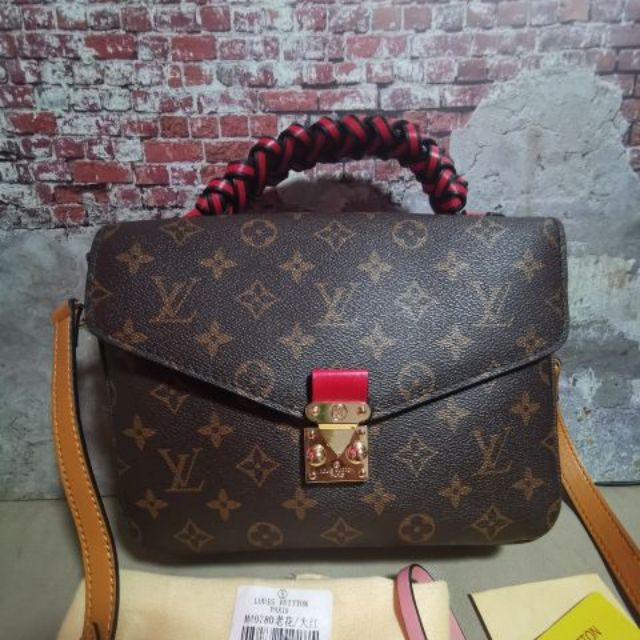 Lv Pochette Metis Braided Handle