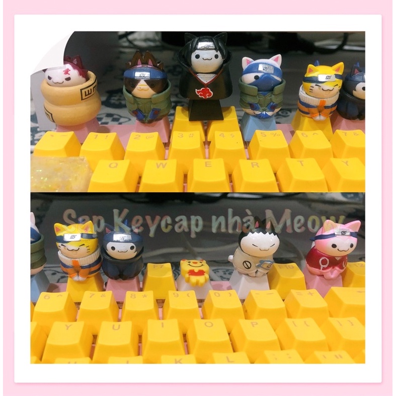 Keycap Naruto Character For Mechanical Keyboard Only Shopee Philippines