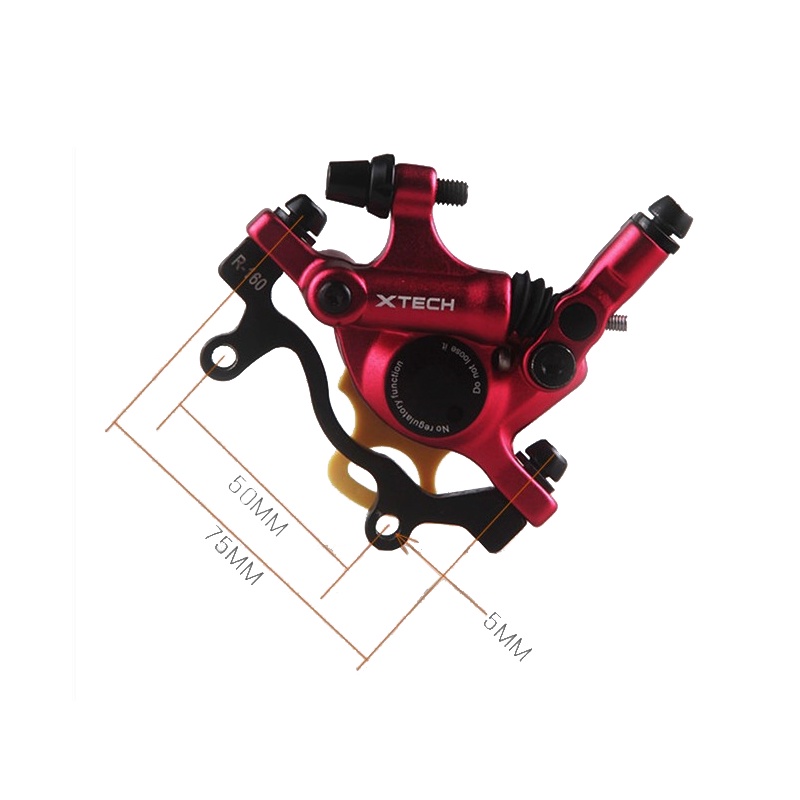 Zoom Xtech Hb100 Mtb Discs Brake System For Bicycle Hydraulic Caliper