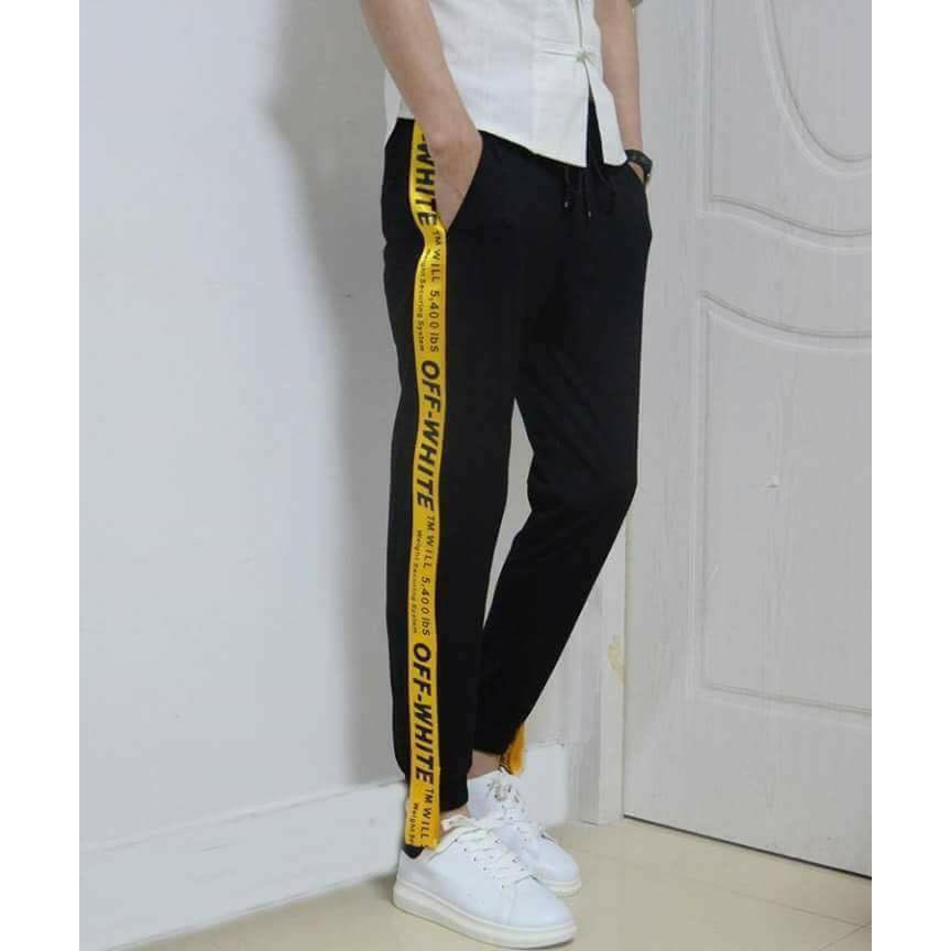 Jogger sales off white