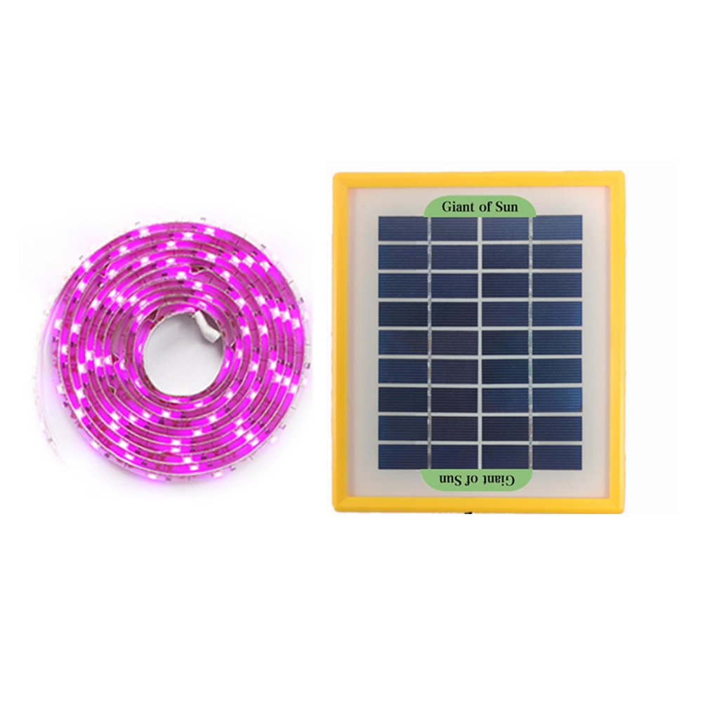 [HOTPRO] DC 5V 5W Solar Powered LED Grow Light Solar Phytolamp for