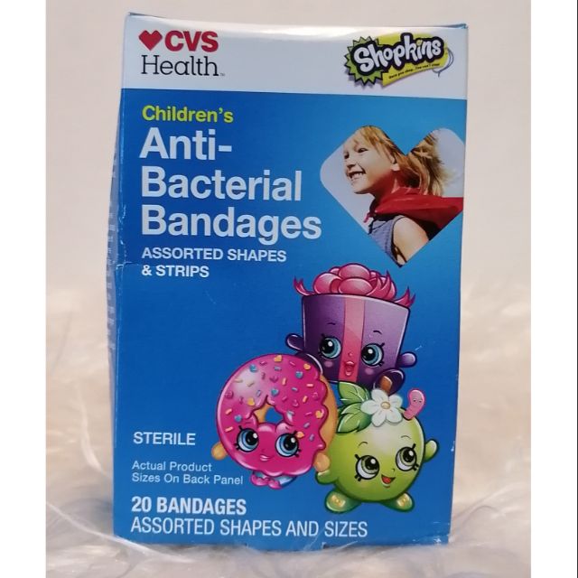 CVS Anti-Bacterial Bandages (20 Bandages) | Shopee Philippines