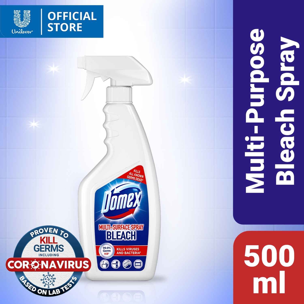 Domex MultiSurface Spray Bleach and Surface Disinfectant 500ML