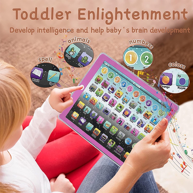 English Computer Tablet Learning Education Machine Toy Learn Smart