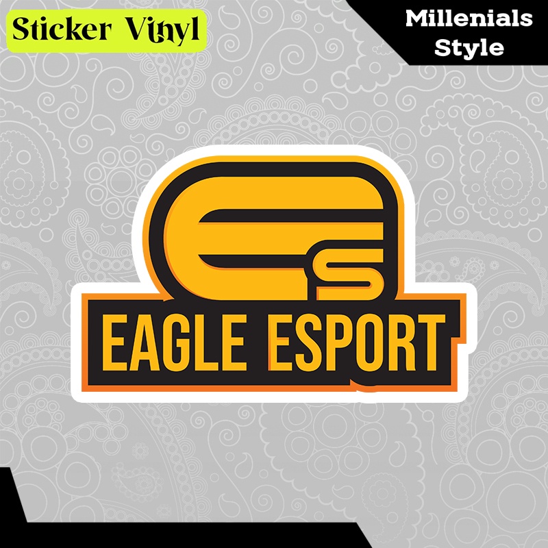 Sticker Eagle Esports Gaming Team Game PUBG Mobile Millennial Style ...