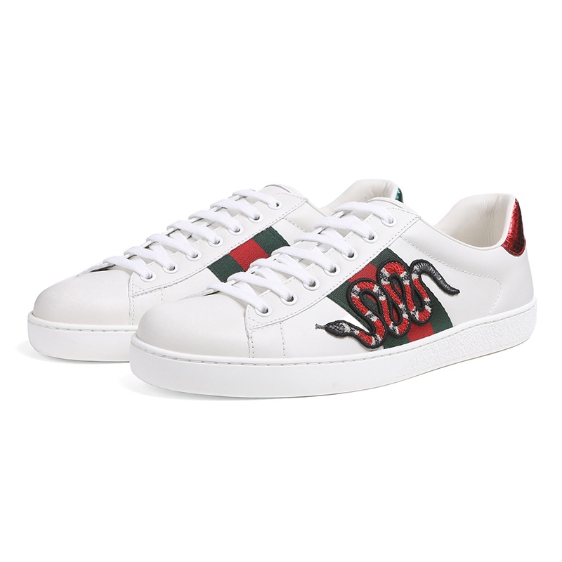 Gucci trainers best sale with snake