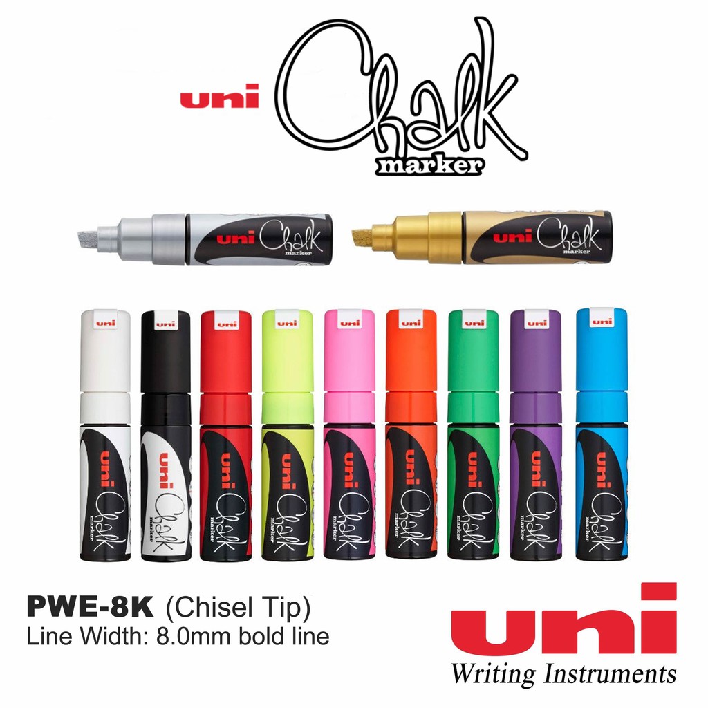 Uni Chalk Marker 8K