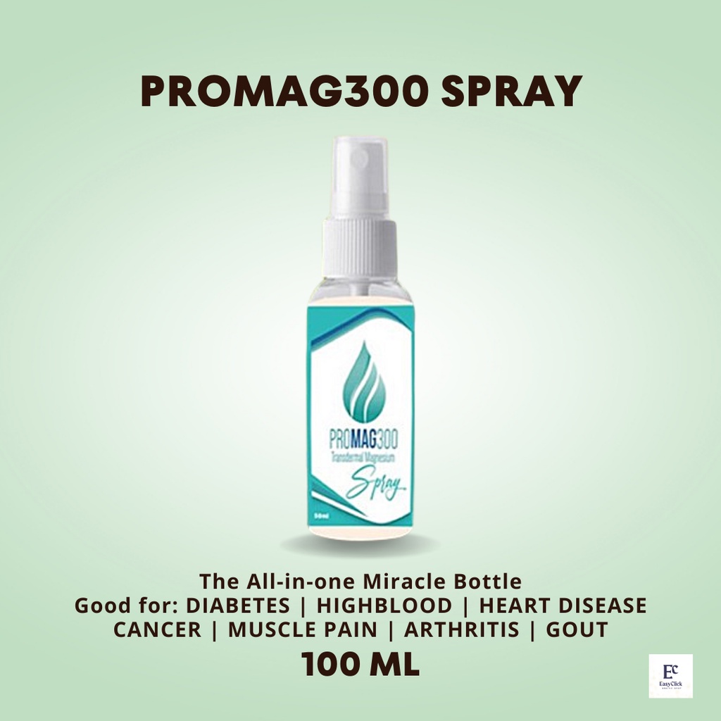 Original SALE Promag 300 Magnesium Spray 100ml 1 bottle | Shopee ...