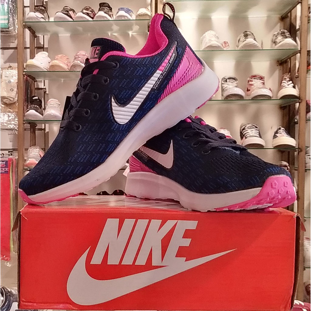 Navy and hotsell pink nikes